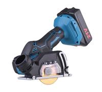 Fafeicy Smerigliatrice Angolare a Batteria, Utensile Taglio Ricaricabile 20 V, Efficiente Dissipazione del Calore con Rapido della Lama per il Taglio di Piastrelle in Metallo e Legno (#1)