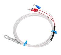 Fafeicy Sonda del Sensore di Temperatura PT100, Sonda di Misurazione del Termistore in Acciaio Inossidabile -58 a 572 Gradi Fahrenheit per Applicazioni Industriali (#5)