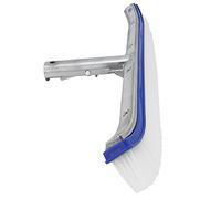 Fafeicy Spazzola per Piscina Spazzola per Piscina per, Spazzole per Pareti e Piastrelle, Testa Posteriore in Alluminio Lucidato con Nylon Ad Alta densità per Non Danneggiare la, Curva