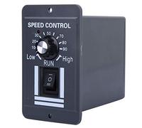Fafeicy Speed controller del Motore CC Velocità Regolabile con Interruttore Governatore DC12V a 60V 10A per Utilizzo Industriale