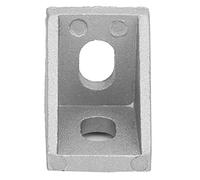 Fafeicy Staffa Angolare per Profilo in Alluminio da 30 Pezzi, Staffe a L Leggere Ad Angolo Retto, Ideali per Profili in Alluminio 2020 e Progetti Fai-da-te