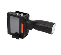 Fafeicy Stampante a Getto D'inchiostro Portatile, 600 Dpi, con Schermo Touch da 4,3 Pollici per Codice e Data su Cartone, Plastica, Legno, Metallo, vetro. (Spina europea)