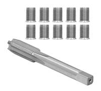 Fafeicy Strumento di Riparazione del Filo con Candela M12x1.25 Kit di Rubinetto Ad Alta velocità in Acciaio Inossidabile per Motori a Benzina e Generatori