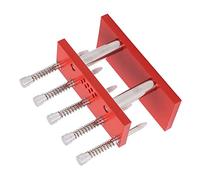 Fafeicy Strumento di Slittamento in Lega in Alluminio Manuale Manuale a 5 Pin per gli Orologi Riparazioni con Forme di Plastica di Manutenzione