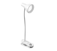 Fafeicy Studio Lampada Destina di Scrivania Protezione per L'occhio Protezione a Piegatura Regolabile Luce di Lettura per Camera da Letto e Dormitorio (Clip USB Version)