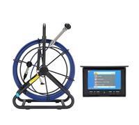 Fafeicy Telecamera per Ispezione Fogna 30M Sonda 18 Mm 1080P HD Schermo LCD 4,3 Pollici IP68 Periscopio per Tubo di Scarico a Prova di Acqua con Scheda 32 GB