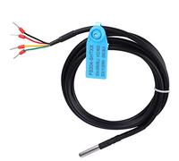Fafeicy Temperatura Digitale e umidità Sonda Sensore Custodia in Acciaio Inossidabile Impermeabile per il Monitoraggio della Sala per Computer (Sht31)