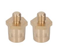 Fafeicy Terminale Filettato Sul Montante Laterale, Set di Morsetti per Batteria in Ottone con Filettatura M8 Facile Installazione, Connettore Resistente per Sistemi Audio, Luci a LED e Spazzaneve