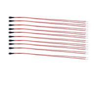 Fafeicy Termistole, Alta sensibilità 1K-10k con Filo Smaltato 60 Mm, per Protezione delle Apparecchiature Elettriche, Compensazione della Temperatura Nella Misurazione dei Circuiti (10k)