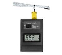 Fafeicy Termometro Digitale LCD Display con Sonda a Termocoppia K per