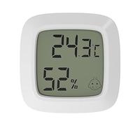Fafeicy Termometro Igrometro Digitale, Mini Misuratore di Umidità per Temperatura Interna, Display con Sensore Elettronico in Plastica da 14 a 140 Fahrenheit, Magnetico da Parete per Scrivania per