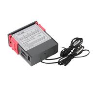 Fafeicy Termostato Digitale, Regolatore di Temperatura con Doppio Sensore e Doppia Sonda, Controllo della Temperatura STC-3008-55°C~+110°C, Impostazioni Regolabili, Letture Chiare, per Vari