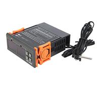 Fafeicy Termostato Digitale, Regolatore di Temperatura con Doppio Sensore e Doppia Sonda, Controllo della Temperatura STC-3008-55°C~+110°C, Impostazioni Regolabili, Letture Chiare, per Vari (12V)