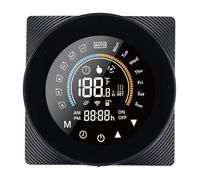 Fafeicy Termostato Intelligente Termostato Programmabile con Controllo Vocale con Touch Screen, Controllo Remoto Tramite App Intelligente per Riscaldamento Domestico Raffreddamento 5-95°F