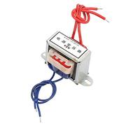 Fafeicy Trasformatore di Alimentazione CA da 220 V a 12 V o 24 EI Trasformatore di Alimentazione Singolo 3 W Filo di Rame Completo Nucleo in Nylon per Conversione di Tensione a 50 Hz (12V)