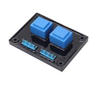 Fafeicy Trasformatore di Isolamento Regolatore di Tensione AVR per Motore CA Generatore Massimo 500 V con Materiale ABS per Alternatori MX321 UC22/27 HC4 HC5 Sistemi PMG