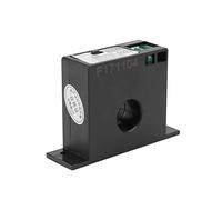 Fafeicy Trasmettitore di Corrente CA, Convertitore A Induttore Reciproco Ad Alta Precisione 0-10/20/50 A 0-5 V per Monitoraggio Corrente CA, Materiale ABS, Alimentazione Richiesta, Cavo Dritto da