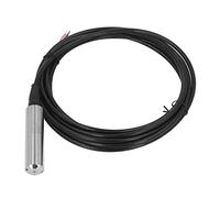 Fafeicy Trasmettitore di Livello del Liquido, Design in Acciaio Inossidabile, Uscita 0-5 V, Ampia Applicazione per Serbatoi di Acqua e Sostanze Chimiche (Cavo da 10 m/393,7 pollici (portata 0-10 m))