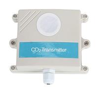Fafeicy Trasmettitore Sensore CO2, Modulo di Rilevamento Biossido di Carbonio ABS con RS485, Portata 2000 Ppm, Sonda Impermeabile, Monitoraggio dell'umidità della Temperatura per la Coltivazione di