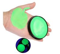 Fafeicy UV Blacklight Neon Fluorescenza Fluorescenza Vendi e Corpi Colori Hypoallergen Safe per Adulti Halloween Party Club per Festival 30g Blue (GREEN)