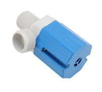 Fafeicy Valvola a Galleggiante Automatico Valvola di Controllo del Livello Dell'acqua Automatico Filetto 1 Pollice in Nylon per il Solare della Piscina per Nuoto D'acqua Senza (Ingresso superiore)
