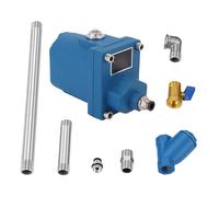 Fafeicy Valvola di Scarico Automatica Perdita D'aria Zero, Valvola di Scarico Automatica del Compressore D'aria 1/2" con Tubo di Prolunga da 30 Cm per Filtro Essiccatore per Serbatoio