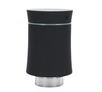 Fafeicy Valvola Termostatica Programmabile con più modalità e Ampio Intervallo di Temperatura per Risparmi Sull'energia Bianca (Black)