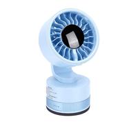Fafeicy Ventilatore da Scrivania con Ventosa, Ventilatore Piccolo da