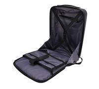 Fafeicy Zaino Satellitare Adatto per Mini PC Resistente All'acqua Blocco TSA Porta di Ricarica Borsa da Viaggio Satellitare Antifurto Custodia da Viaggio Compatta e Durevole per