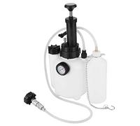 Fafeims 3L Kit di Strumenti di Sanguinamento Branco di Freni Pneumatici 3L, Funzionamento a Mano Singola a Efficienza Pulita Rapida Realizzata in Plastica PE per Il Recupero della di Auto Tester