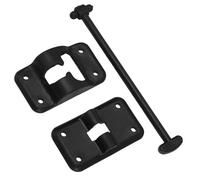 Fafeims 4 Set Chiusura a T per Supporto Porta Stile 6 Pollici Distanza tra Porta e Parete Chiusura a T per Rimorchio, Installazione Facile con Viti di Installazione