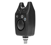 Fafeims Allarme di Abboccata da Pesca a LED Sensibile e Intelligente per la Pesca Notturna, Avviso Sonoro della Canna Durevole per Gli Appassionati di, Plastica 4,13x1,97 Pollici (Black)