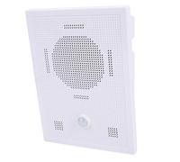 Fafeims Altoparlante con Sensore di Movimento, Microfono Integrato, Controllo APP 100 DB, Impermeabile, per Parchi Pubblici, Stazioni di Transito, Avvisi di Folla (Spina europea)