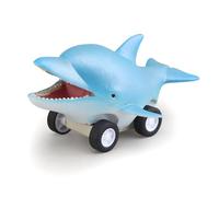 Fafeims Auto per Giocattoli per Animali Oceanici, Veicolo Alimentato Ad Attrito, Modello di Creatura Marina Subacquea per il Bagno per Bambini e Gioco in Spiaggia (Delfino)