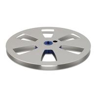 Fafeims Bobina di Nastro Vuota da 7 Pollici in Lega di Alluminio Premium per Studer, Design Classico per Un'eccellente qualità del Suono, applicabilità Universale (SILVER)