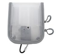 Fafeims Box Ad Esca da Pesca, Organizzatore di Attrezzatura con 6 Scomparti e Vista Chiara, Esca con Cerniera Doppia Portatile per la Pesca per Esterni in Kayak (Grey)