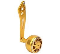 Fafeims Ceba Herba Handla di Alluminio in Alluminio in Rocker in Strade di Pesca a Rotazione da Pesca a 360 ° per Gli Amanti di (B in Stile Oro)
