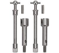 Fafeims Cera in Acciaio Anteriore di Alta qualità per Assiale SCX24 90081 1/24 Auto RC, CNC Elaborato per Ottenere Queste Dimensioni e Prestazioni, 4 Hobbisti