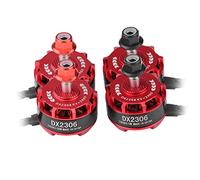 Fafeims Conducibilità Efficiente, Eccellente Dissipazione del Calore, Costruzione Durevole con Cuscinetto a Sfera, 4pcs DX2306 2400KV 2-4s Motori per X210 X220 250 FPV Racing Drone, Specificamente