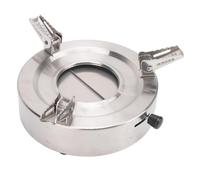 Fafeims Design Compatto e Portatile Mini Stufa Alcolica, Regolabile, Costruzione Stabile per Pentole Esterne, Efficienti e Risparmiate Energetiche con Supporto Antivento, Adatto per il Campeggio,