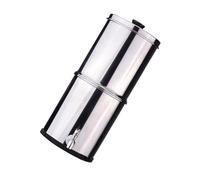 Fafeims di Filtro per Acqua in Acciaio Inossidabile da 1 Gallone, Prestazioni di Lunga Durata, Nessuna Filtrazione Elettrica, Filtro in Acciaio Inossidabile Premium, Grande capacità, velocità di (#1)