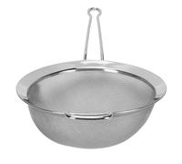 Fafeims Fine a Maglie, Filtro in Maglia in Acciaio Inossidabile con Manico Ergonomico, per Frutta, Pasta, Quinoa e Riso, Facile da Pulire e Mantenere