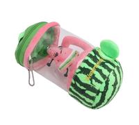Fafeims Giocattoli per le Peluche di Schifo Box/Cover Cord Cord Cash Chain per Borse, Morbidi Sostenitori dei Cartoni Animati per Pedagogia per Bambini, Materiali Sicuri, Ideali (anguria)