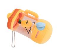 Fafeims Giocattoli per le Peluche di Schifo Box/Cover Cord Cord Cash Chain per Borse, Morbidi Sostenitori dei Cartoni Animati per Pedagogia per Bambini, Materiali Sicuri, Ideali (ORANGE)