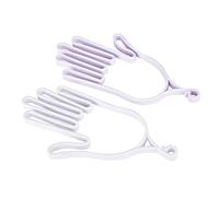 Fafeims Guanti da, Accessorio per Barella di Supporto per Guanti Multiuso in ABS da 2 Pezzi con Funzione di Asciugatura per la Mano Sinistra Destra (Multicolore)