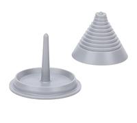 Fafeims Il Bilanciatore della Lama del Tosaerba Testa in Modo Efficiente L'equilibrio per L'attrezzo da Giardino Esterno Materiale ABS Non Tossico Colore Grigio Dimensioni 1,97x2,36 Pollici