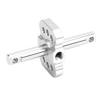 Fafeims Locker a Bobina Differenziale in Metallo Sostenibile Rc per Slash Rc a Lungo Miglioramento Aspetto di Precisione Performance Regolazione della Vita per Auto Slash (Silver)