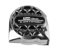 Fafeims Metro a Nastro Retrattile in Acciaio Inossidabile con Scala per la Lavorazione del Legno Industriale Domestica, Metro a Nastro Portatile da 16,4 Piedi per Proprietari di Case, Designer di