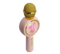 Fafeims Microfono per Bambini, Microfono per Karaoke Wireless a Luce Colorata con Batteria da 800 MAh per Canti e Feste a Casa