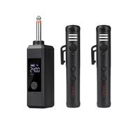 Fafeims Microfono Portatile a Portata di Condensatore Professionale, Mini Microfono a Doppia Fascia da 2,4 G con Cancellazione del Rumore per Insegnare lo Streaming Live Karaoke, Design Compatto e